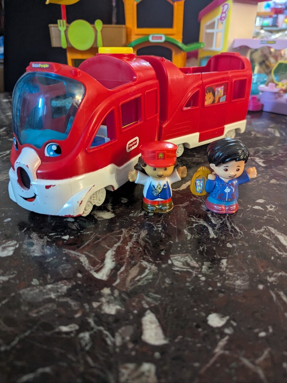 Little People Passenger Train Set - FRENCH